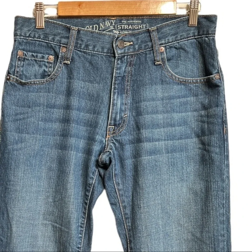 Old Navy The Authentic‎ Men's Straight Denim Jeans Size 30x32